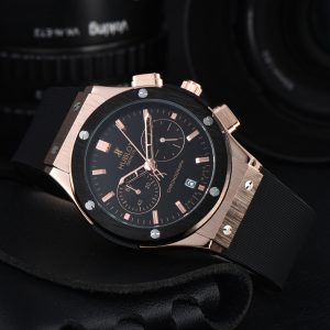 Hublot Geneve Black Silicon Belt (AAA Grade)