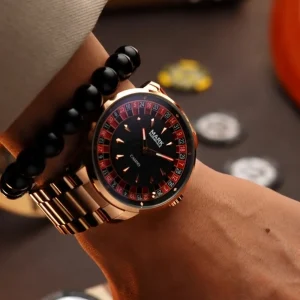 Mark Fairwhale 5031 ROULEX Casino Watch Rose Gold
