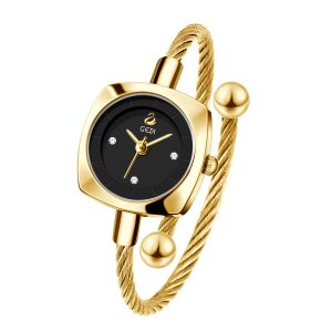 Gedi 62038-Golden Belt Black Face