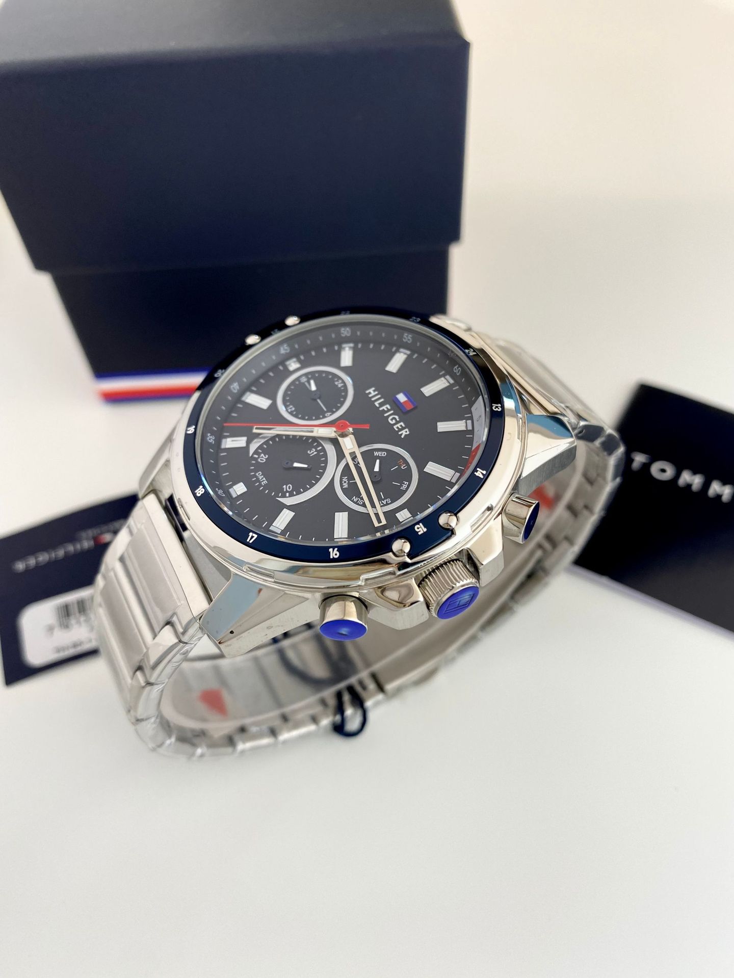 Tommy Hilfiger 1791937 Chronograph Quartz Stainless Steel Chain Men’s Watch - Image 3