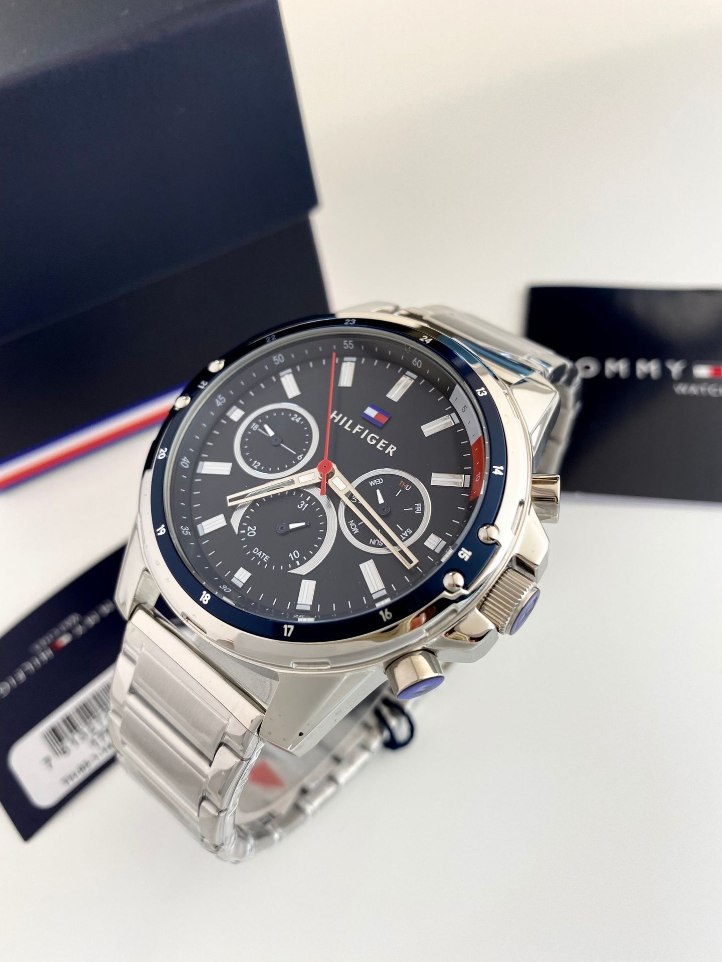 Tommy Hilfiger 1791937 Chronograph Quartz Stainless Steel Chain Men’s Watch - Image 2