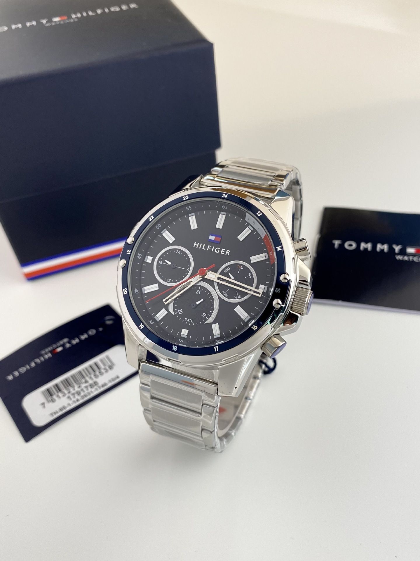 Tommy Hilfiger 1791937 Chronograph Quartz Stainless Steel Chain Men’s Watch