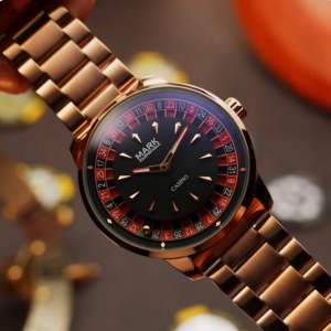 Mark Fairwhale 5031 ROULEX Casino Watch Rose Gold