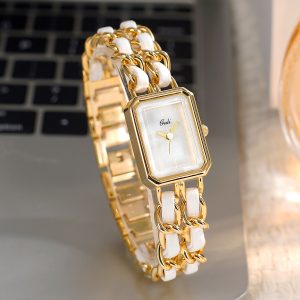 GEDI 520171 Golden Strap with White Spiral