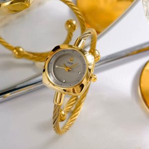 Gedi 62038-Golden Belt Gray Face